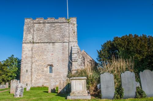 The 12th-century tower