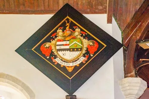 Popham funeral hatchment