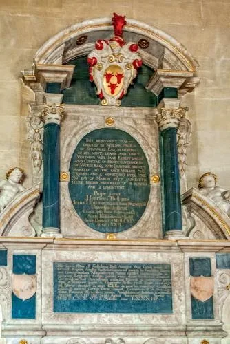 Jane Bull memorial, 1657