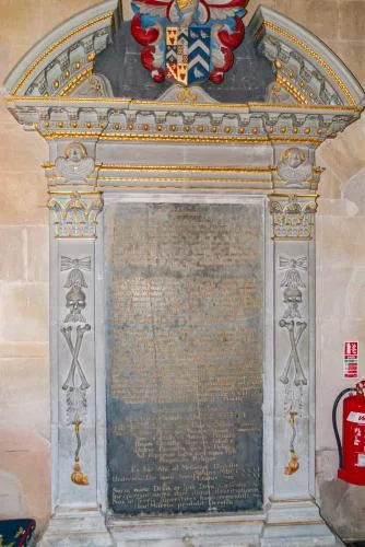 Henry Bull memorial, 1692