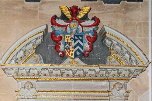 Coat of arms, Henry Bull memorial