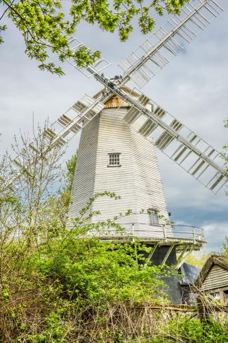The windmill from the adjoining footpath