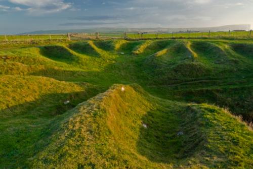 The nousts for storing boats