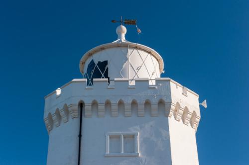 The lighthouse top