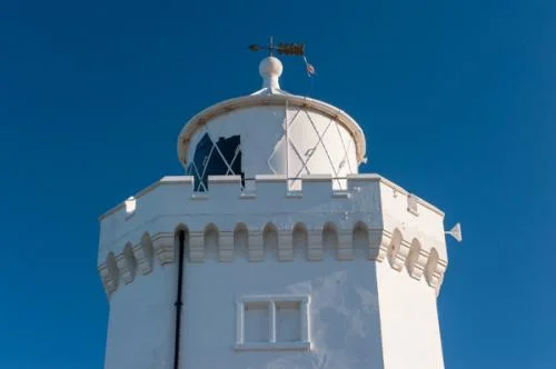 The lighthouse top