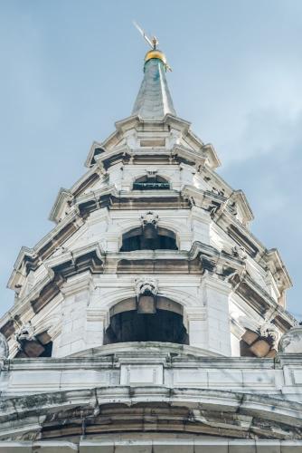 The wedding cake steeple