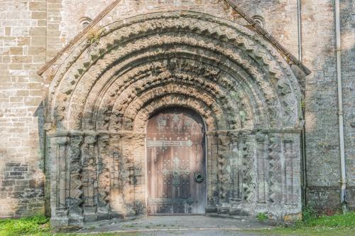 The Norman west door