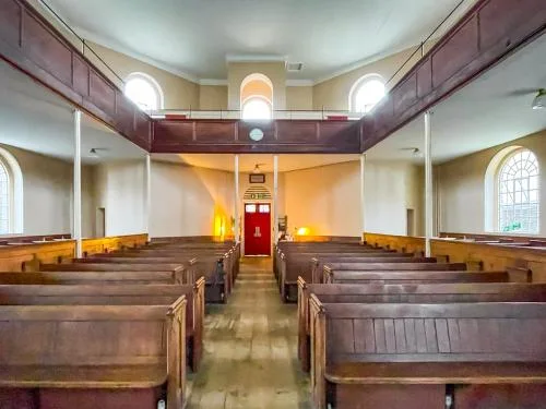 The untouched interior