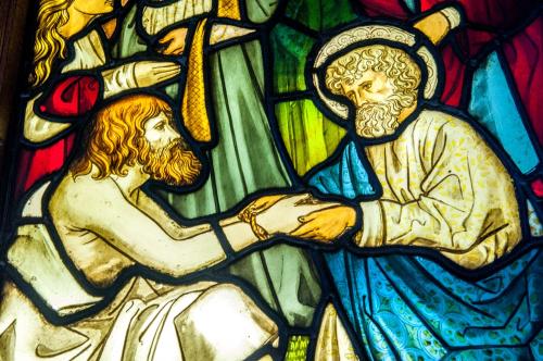 The Raising of Lazarus by William Morris