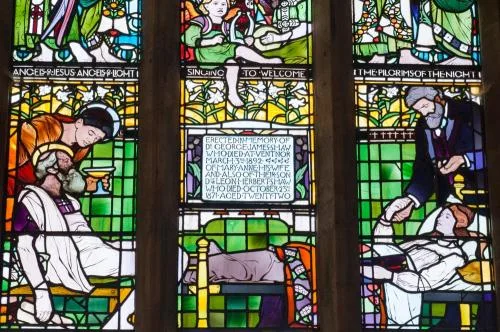 The west window, by Reynolds-Stephens