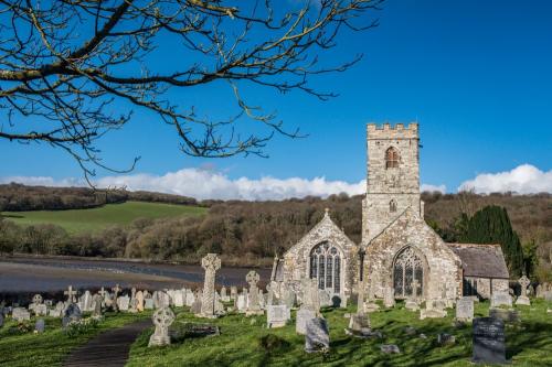 St Winnow church and the River Fowey
