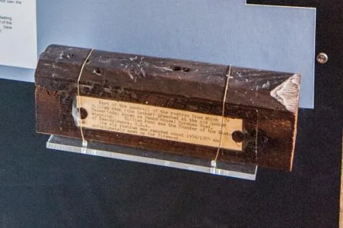 William Penn's handrail from Penn's House in Steyning