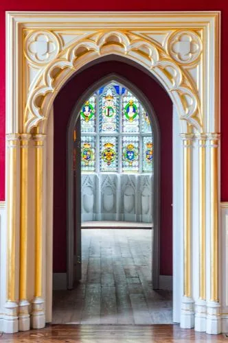 Doorway to Round Room