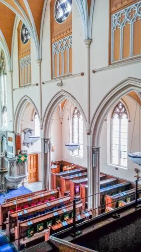 The view from the gallery