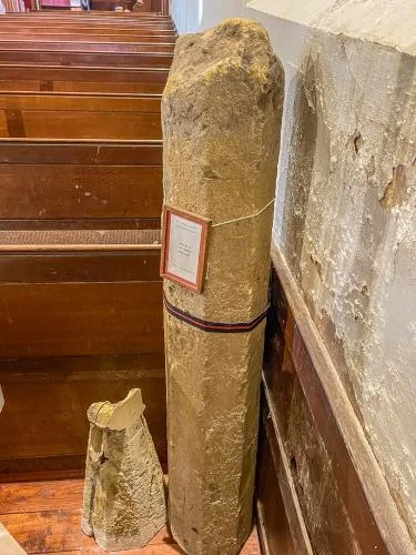 13th-century cross shaft