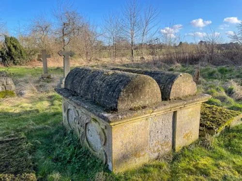 17th-century Johnson table tombs