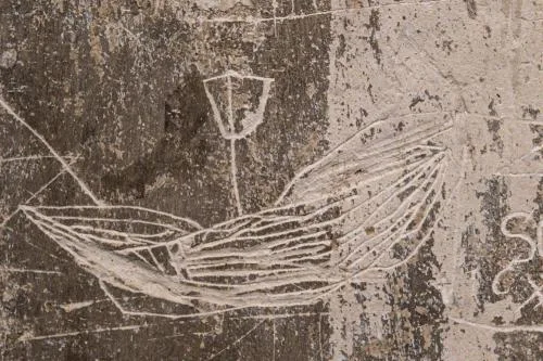 17th-century ship graffiti