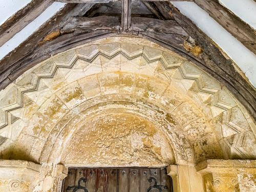 12th-century doorway arch