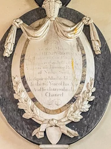 Reverend Henry Brown memorial, 1795