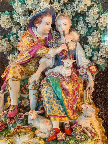 'The Music Lesson' porcelain figure, 1765