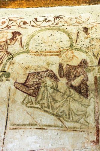 The Nativity wall painting