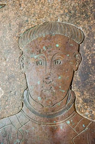 Sir Hugh Halsham brass (d. 1442)