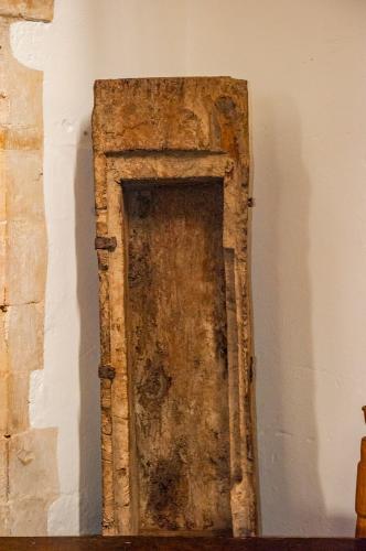 Medieval dug-out chest