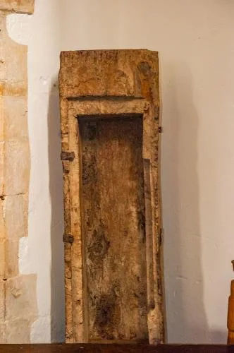 Medieval dug-out chest