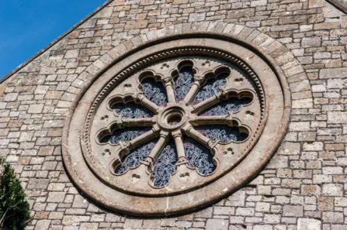South transept rose window