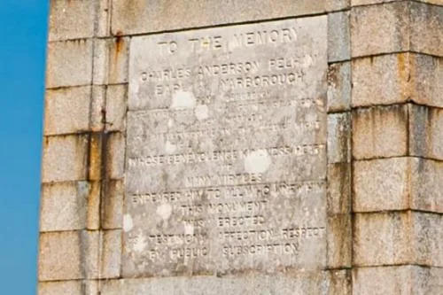 Lord Yarborough's epitaph, south face