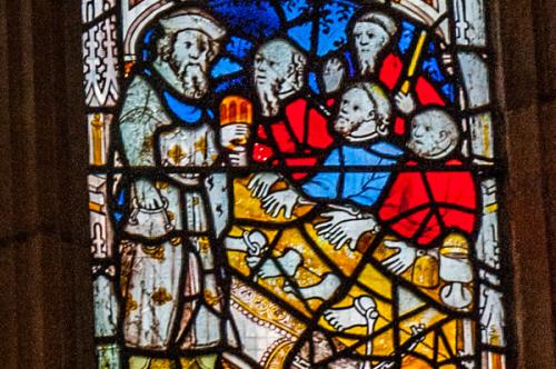 Relieving prisoners scene