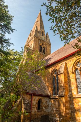 The west tower