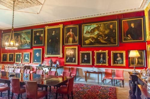 The formal dining room