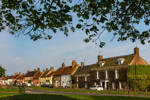 The Green on a summer evening
