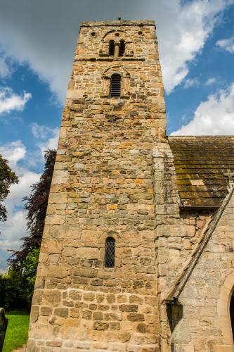 The 9th-century tower