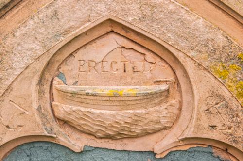 Gravestone of a sailor