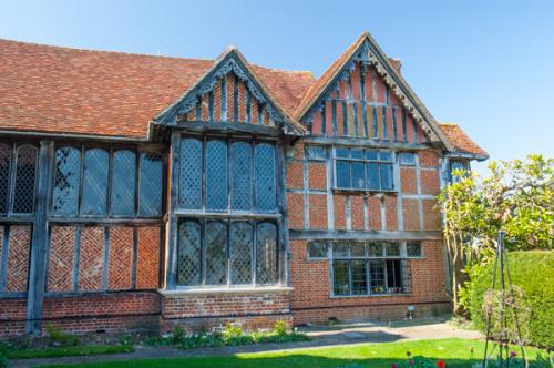 A timber-framed 15th-century wing