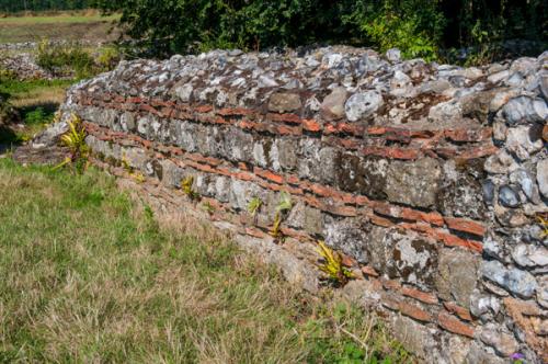 Remains of a Roman wall
