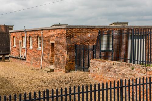 The museum seen from Landguard Fort