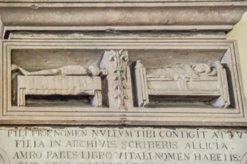 17th c Crawford infant memorial