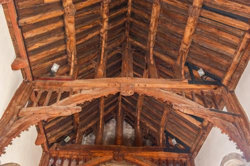 The 15th century hammer-beam roof