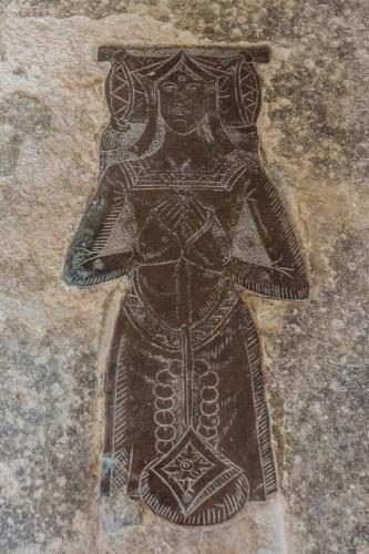 Medieval Blennerhasset brass