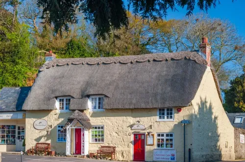 The thatched chocolate shop