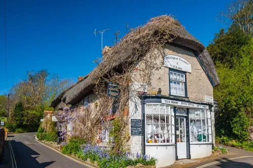 The 16th-century Batwing tea room