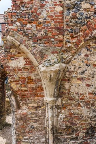 Remains of a medieval pillar