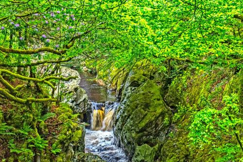 Waterfalls on the River Ystwyth