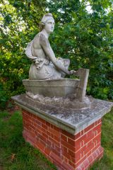 A classical statue in the grounds