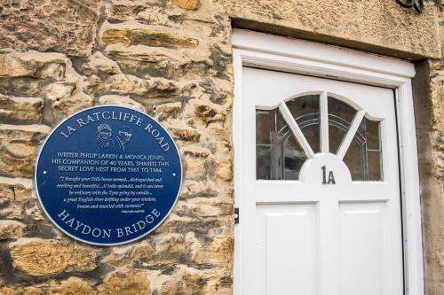 Poet Philip Larkin's house at 1a Ratcliffe Road 