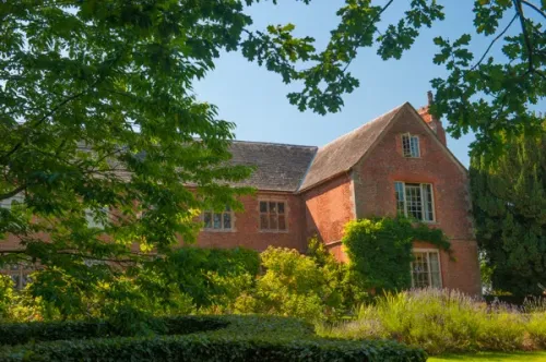 The house from the rear gardens