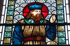 North window stained glass